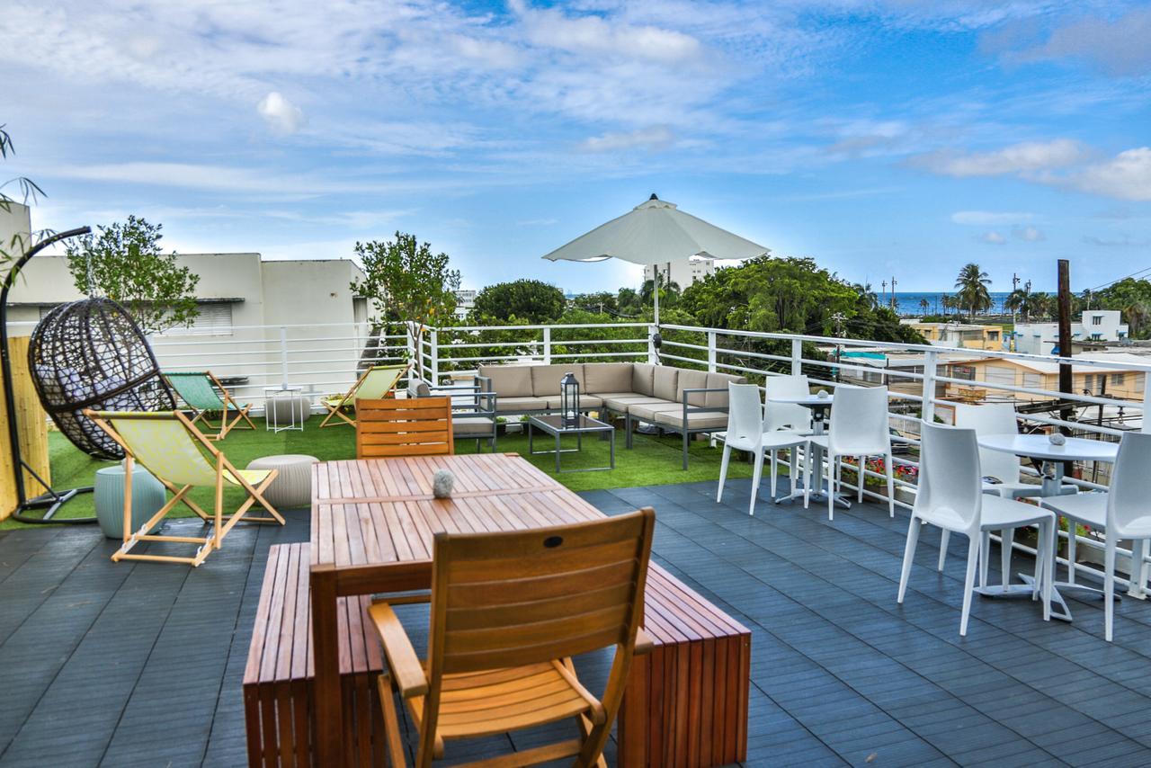 סן חואן Nomada Urban Beach Hostel- Calle Loiza (Adults Only) מראה חיצוני תמונה